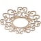 Ekena Millwork Reims Wood Fretwork Pierced Ceiling Medallion, Alder, 18"OD x 6 7/8"ID x 3/8"T CMWP18X18X0375REAL - alternate 4